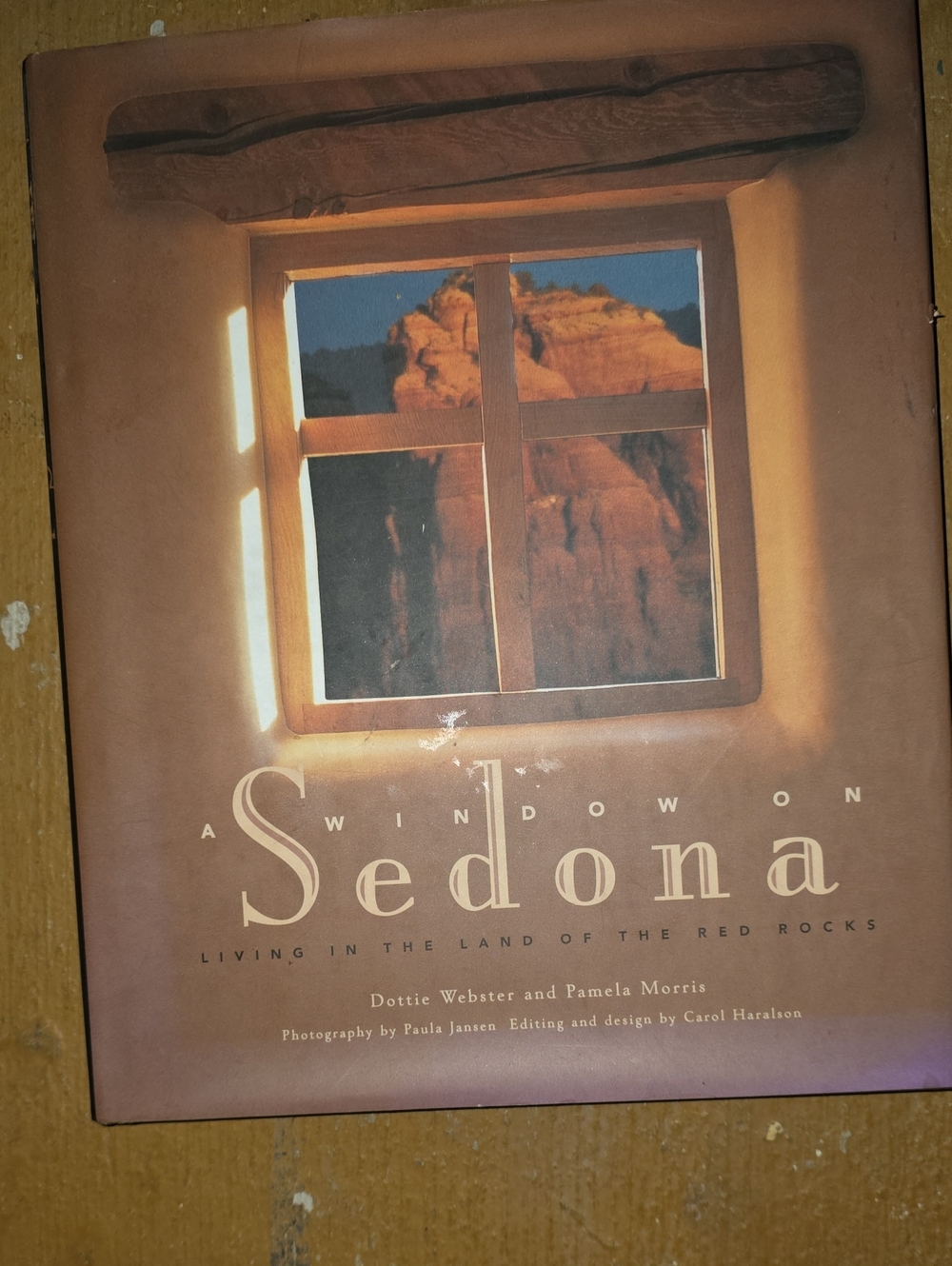 Sedona Wall Art Print in Warm Brown by